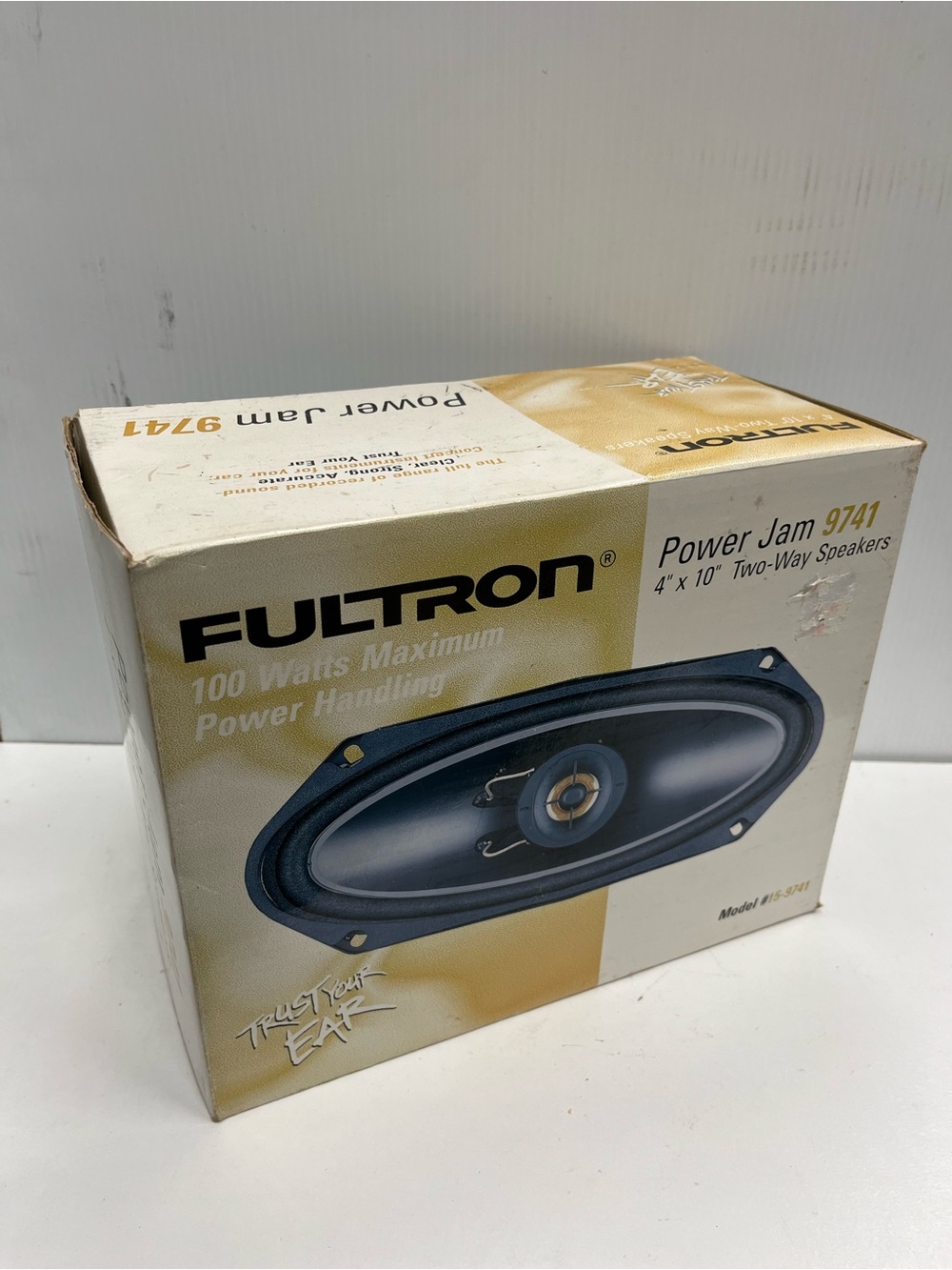 Sealed Fultron Power Jam 9741 Two Way Car Speakers